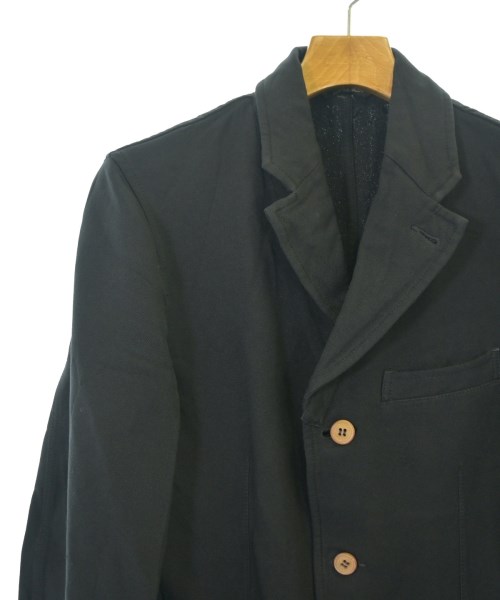 COMME des GARCONS HOMME PLUS（コムデギャルソンオムプリュス）カジュアルジャケット 黒 サイズ:S メンズ/2200724817016