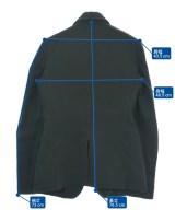 COMME des GARCONS HOMME PLUS（コムデギャルソンオムプリュス）カジュアルジャケット 黒 サイズ:S メンズ/2200724817016