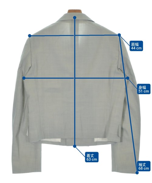 COMME des GARCONS HOMME PLUS（コムデギャルソンオムプリュス）カジュアルジャケット グレー サイズ:M メンズ/2200723972266