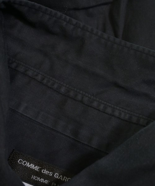 COMME des GARCONS HOMME PLUS（コムデギャルソンオムプリュス）カジュアルシャツ 黒 サイズ:XS メンズ/2200725550035