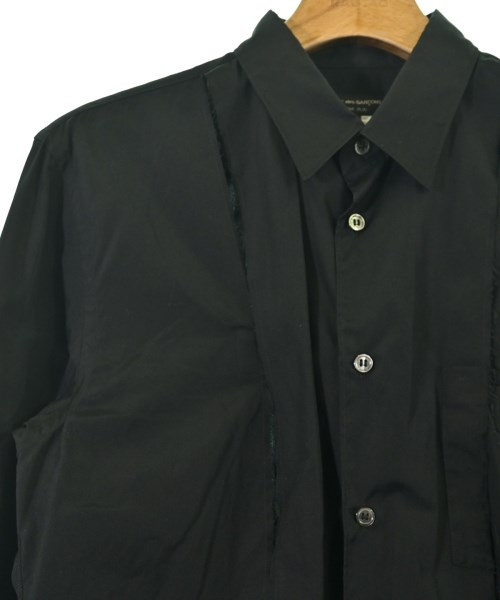 COMME des GARCONS HOMME PLUS（コムデギャルソンオムプリュス）カジュアルシャツ 黒 サイズ:S メンズ/2200725551100