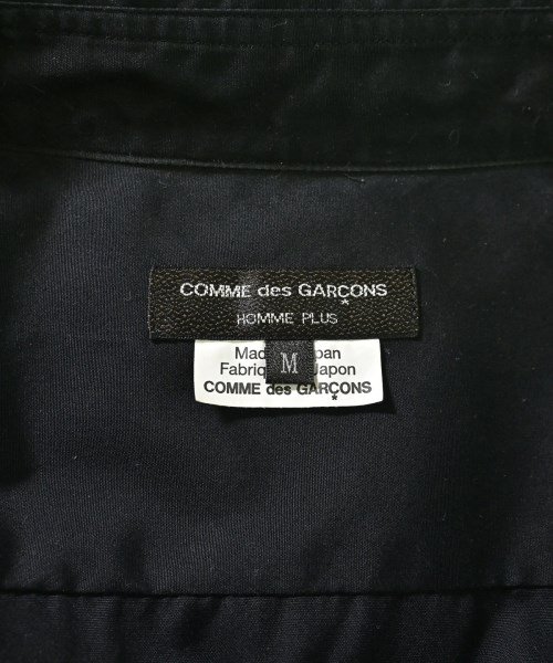 COMME des GARCONS HOMME PLUS（コムデギャルソンオムプリュス）カジュアルシャツ 黒 サイズ:M メンズ/2200725551131