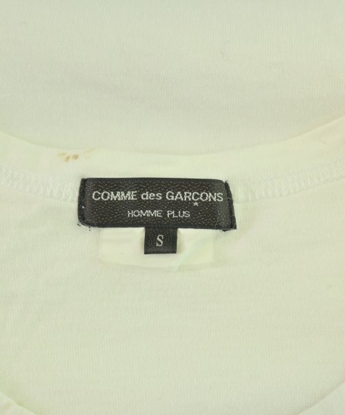 COMME des GARCONS HOMME PLUS（コムデギャルソンオムプリュス）Tシャツ・カットソー 白 サイズ:S メンズ/2200725551193