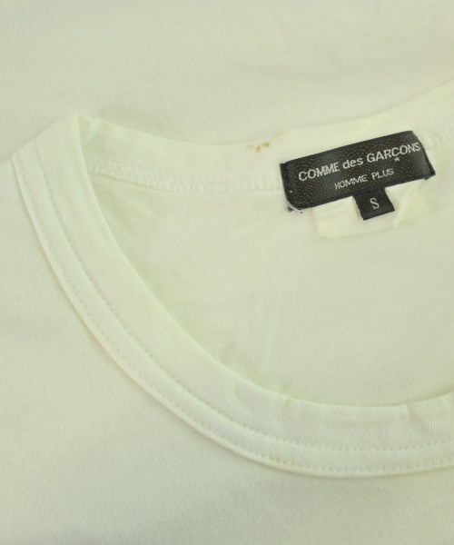 COMME des GARCONS HOMME PLUS（コムデギャルソンオムプリュス）Tシャツ・カットソー 白 サイズ:S メンズ/2200725551193