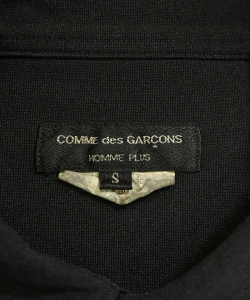 COMME des GARCONS HOMME PLUS（コムデギャルソンオムプリュス）カジュアルシャツ 黒 サイズ:S メンズ/2200721496047