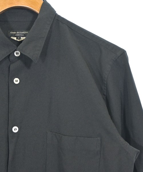 COMME des GARCONS HOMME PLUS（コムデギャルソンオムプリュス）カジュアルシャツ 黒 サイズ:S メンズ/2200721496047