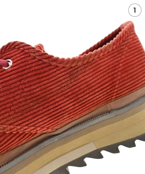 COMME des GARCONS HOMME PLUS（コムデギャルソンオムプリュス）ビジネス・ドレスシューズ 赤 サイズ:26cm メンズ/2200724690060