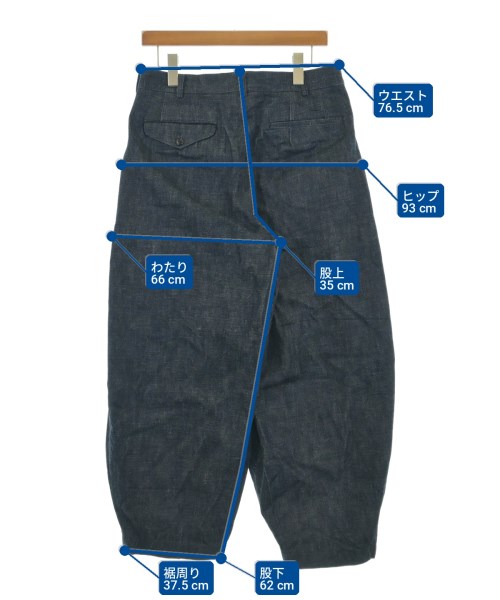 COMME des GARCONS HOMME PLUS（コムデギャルソンオムプリュス）デニムパンツ 紺 サイズ:XS メンズ/2200726554087