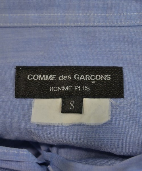 COMME des GARCONS HOMME PLUS（コムデギャルソンオムプリュス）カジュアルシャツ 青 サイズ:S メンズ/2200722411025