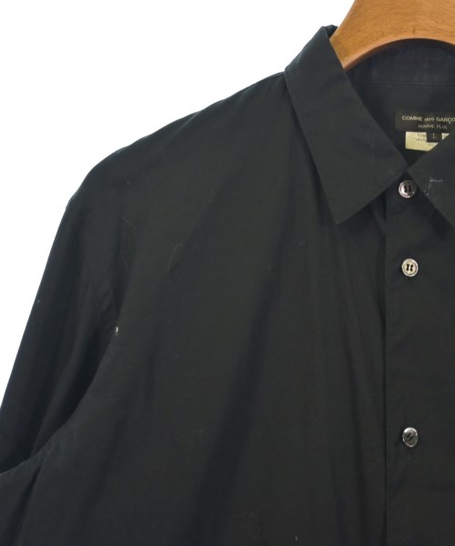 COMME des GARCONS HOMME PLUS（コムデギャルソンオムプリュス）カジュアルシャツ 黒 サイズ:L メンズ/2200722411117