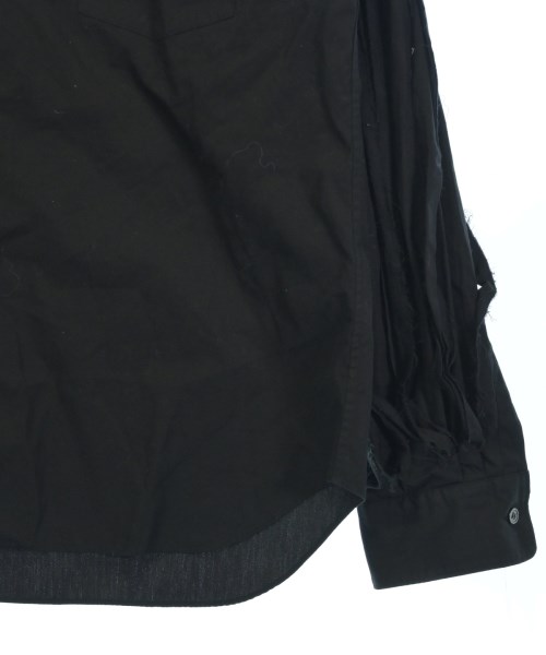 COMME des GARCONS HOMME PLUS（コムデギャルソンオムプリュス）カジュアルシャツ 黒 サイズ:L メンズ/2200722411117