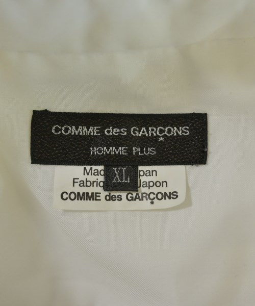 COMME des GARCONS HOMME PLUS（コムデギャルソンオムプリュス）カジュアルシャツ 白 サイズ:XL メンズ/2200726708060