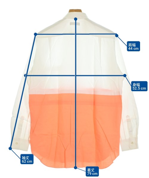 COMME des GARCONS HOMME PLUS（コムデギャルソンオムプリュス）カジュアルシャツ 白 サイズ:-(M位) メンズ/2200722589175