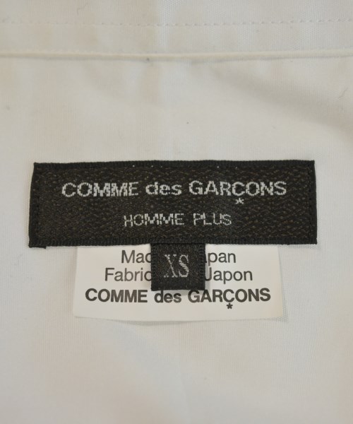 COMME des GARCONS HOMME PLUS（コムデギャルソンオムプリュス）カジュアルシャツ 白 サイズ:XS メンズ/2200727077028