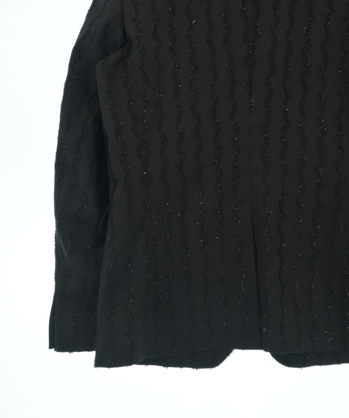 COMME des GARCONS HOMME PLUS（コムデギャルソンオムプリュス）カジュアルジャケット 黒 サイズ:M メンズ/2200727082275