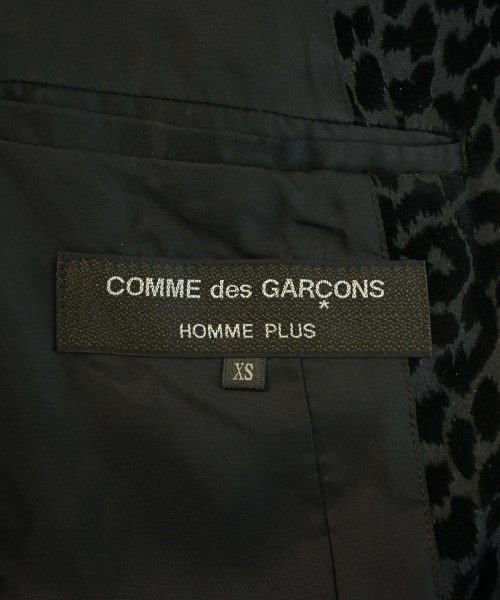 COMME des GARCONS HOMME PLUS（コムデギャルソンオムプリュス）カジュアルジャケット 黒 サイズ:XS メンズ/2200727323019