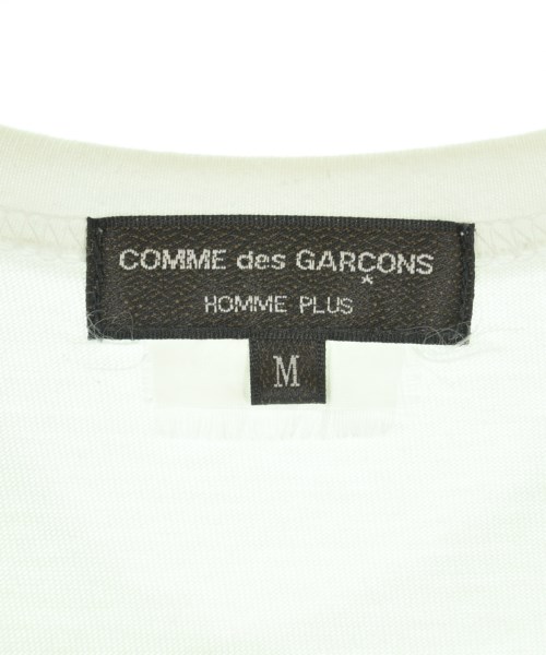 COMME des GARCONS HOMME PLUS（コムデギャルソンオムプリュス）Tシャツ・カットソー 白 サイズ:M メンズ/2200727391063