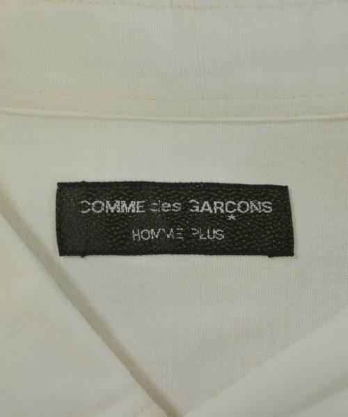 COMME des GARCONS HOMME PLUS（コムデギャルソンオムプリュス）カジュアルシャツ 白 サイズ:-(M位) メンズ/2200722404010