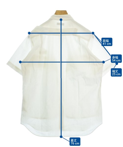 COMME des GARCONS HOMME PLUS（コムデギャルソンオムプリュス）カジュアルシャツ 白 サイズ:-(M位) メンズ/2200722404010