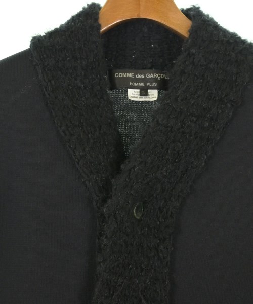 COMME des GARCONS HOMME PLUS（コムデギャルソンオムプリュス）カーディガン 黒 サイズ:L メンズ/2200727882035