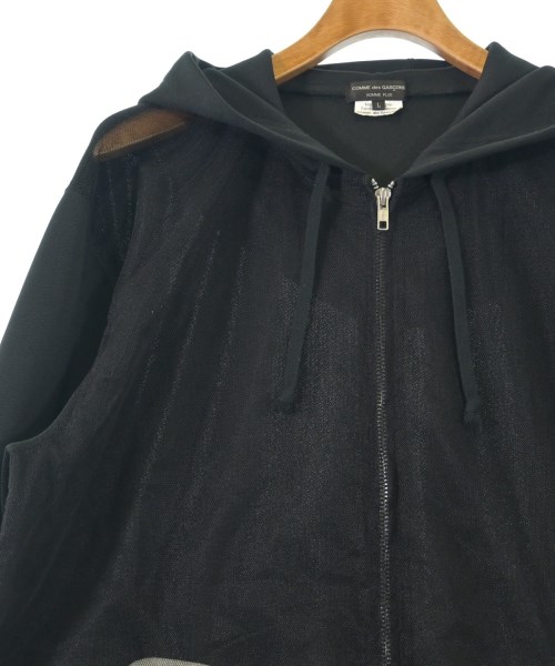 COMME des GARCONS HOMME PLUS（コムデギャルソンオムプリュス）パーカー 黒 サイズ:L メンズ/2200727889010