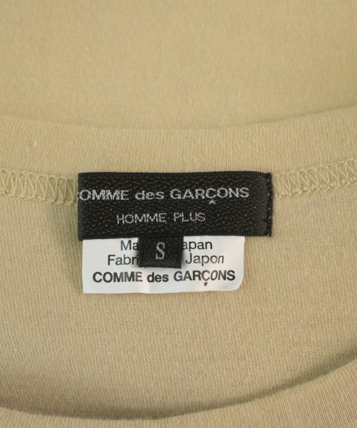 COMME des GARCONS HOMME PLUS（コムデギャルソンオムプリュス）Tシャツ・カットソー ベージュ サイズ:S メンズ/2200728077058