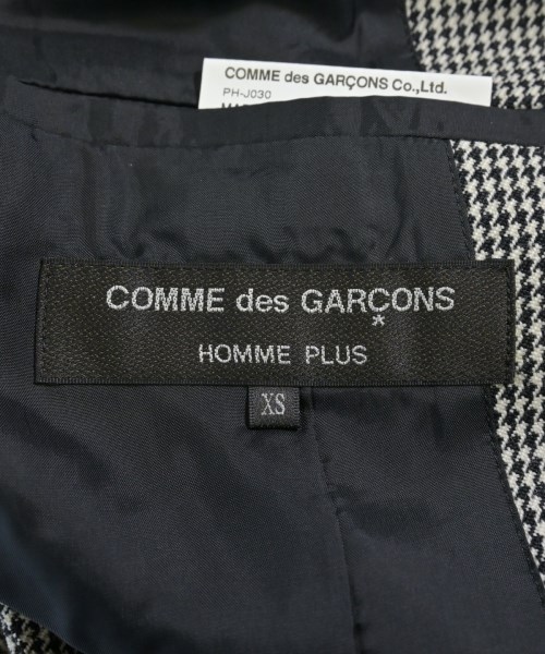 COMME des GARCONS HOMME PLUS（コムデギャルソンオムプリュス）テーラードジャケット 黒 サイズ:XS メンズ/2200729163101