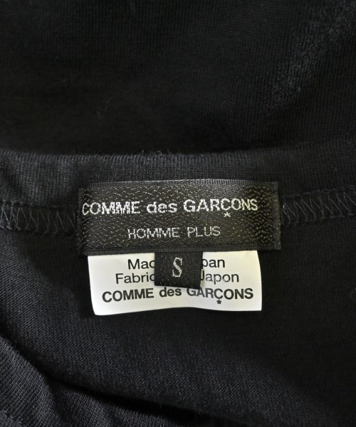 COMME des GARCONS HOMME PLUS（コムデギャルソンオムプリュス）Tシャツ・カットソー 黒 サイズ:S メンズ/2200682309028