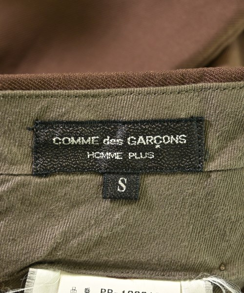 COMME des GARCONS HOMME PLUS（コムデギャルソンオムプリュス）スラックス 茶 サイズ:S メンズ/2200682539029