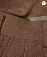 COMME des GARCONS HOMME PLUS（コムデギャルソンオムプリュス）スラックス 茶 サイズ:S メンズ/2200682539029