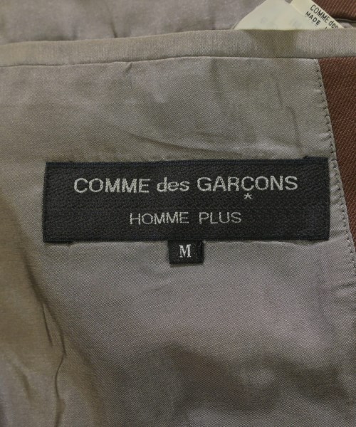 COMME des GARCONS HOMME PLUS（コムデギャルソンオムプリュス）ジャケット 茶 サイズ:M メンズ/2200682539036