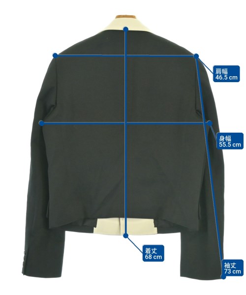 COMME des GARCONS HOMME PLUS（コムデギャルソンオムプリュス）カジュアルジャケット 黒 サイズ:M メンズ/2200682572019