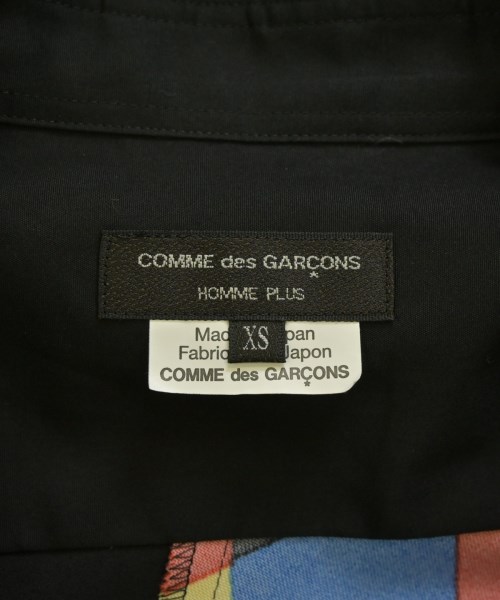 COMME des GARCONS HOMME PLUS（コムデギャルソンオムプリュス）カジュアルシャツ 黒 サイズ:XS メンズ/2200683416053
