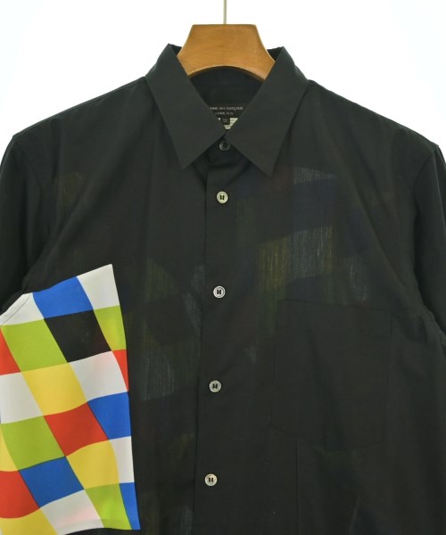 COMME des GARCONS HOMME PLUS（コムデギャルソンオムプリュス）カジュアルシャツ 黒 サイズ:XS メンズ/2200683416053