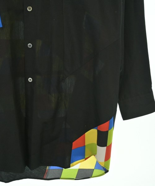 COMME des GARCONS HOMME PLUS（コムデギャルソンオムプリュス）カジュアルシャツ 黒 サイズ:XS メンズ/2200683416053