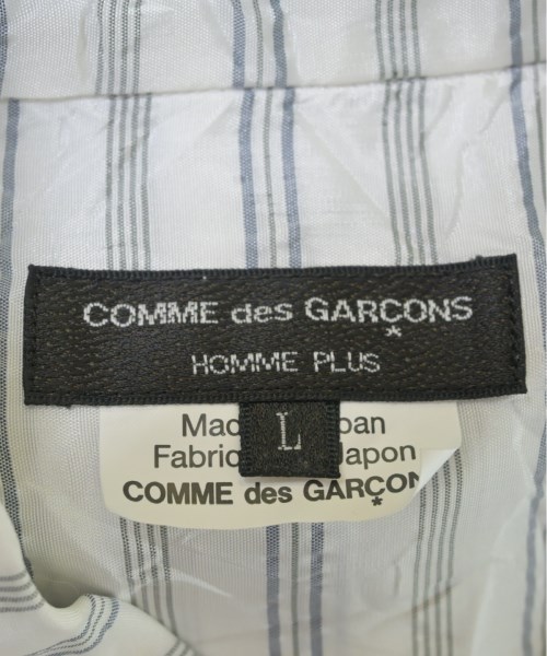 COMME des GARCONS HOMME PLUS（コムデギャルソンオムプリュス）カジュアルシャツ 白 サイズ:L メンズ/2200681655058
