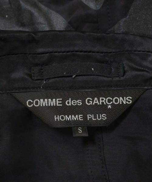 COMME des GARCONS HOMME PLUS（コムデギャルソンオムプリュス）カジュアルジャケット 黒 サイズ:S メンズ/2200681655126