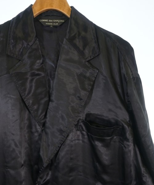COMME des GARCONS HOMME PLUS（コムデギャルソンオムプリュス）カジュアルジャケット 黒 サイズ:S メンズ/2200681655126