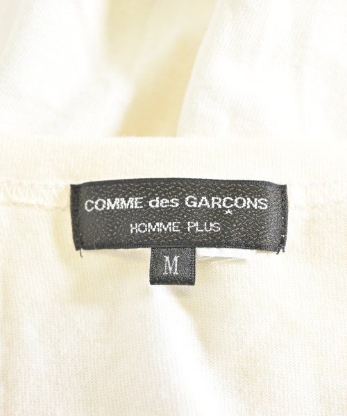 COMME des GARCONS HOMME PLUS（コムデギャルソンオムプリュス）Tシャツ・カットソー 白 サイズ:M メンズ/2200683865011