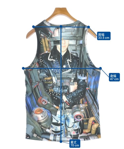COMME des GARCONS HOMME PLUS（コムデギャルソンオムプリュス）タンクトップ 黒 サイズ:-(S位) メンズ/2200683865035