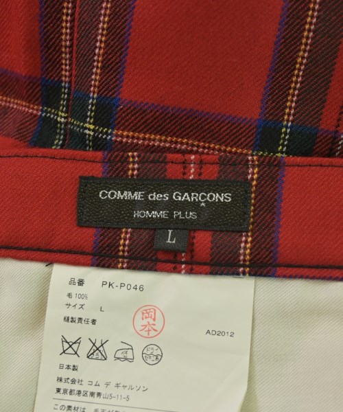 COMME des GARCONS HOMME PLUS（コムデギャルソンオムプリュス）その他 赤 サイズ:L メンズ/2200684393049