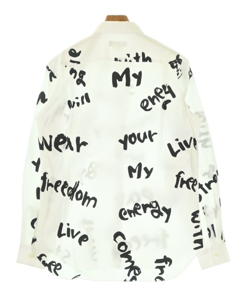 COMME des GARCONS HOMME PLUS（コムデギャルソンオムプリュス）カジュアルシャツ 白 サイズ:S メンズ/2200684810065