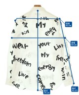 COMME des GARCONS HOMME PLUS（コムデギャルソンオムプリュス）カジュアルシャツ 白 サイズ:S メンズ/2200684810065