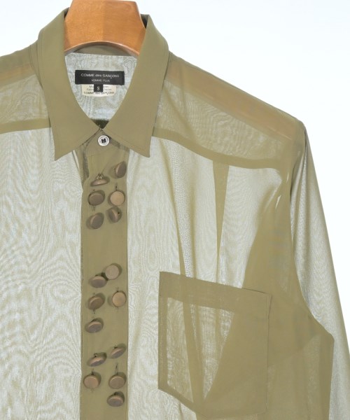 COMME des GARCONS HOMME PLUS（コムデギャルソンオムプリュス）カジュアルシャツ カーキ サイズ:S メンズ/2200685513057