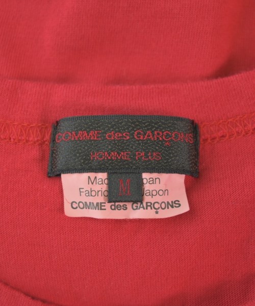 COMME des GARCONS HOMME PLUS（コムデギャルソンオムプリュス）Tシャツ・カットソー 赤 サイズ:M メンズ/2200685569054