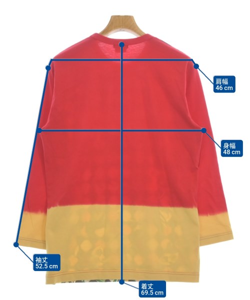 COMME des GARCONS HOMME PLUS（コムデギャルソンオムプリュス）Tシャツ・カットソー 赤 サイズ:M メンズ/2200685569054