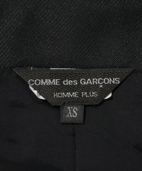 COMME des GARCONS HOMME PLUS（コムデギャルソンオムプリュス）ジャケット 黒 サイズ:XS メンズ/2200685677025