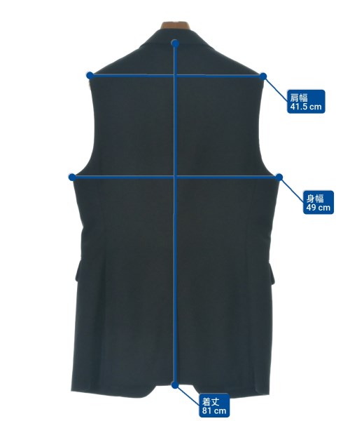 COMME des GARCONS HOMME PLUS（コムデギャルソンオムプリュス）カジュアルジャケット 黒 サイズ:M メンズ/2200682261036
