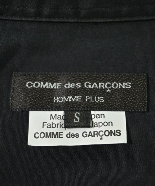 COMME des GARCONS HOMME PLUS（コムデギャルソンオムプリュス）カジュアルシャツ 黒 サイズ:S メンズ/2200682261043