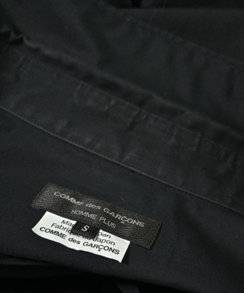 COMME des GARCONS HOMME PLUS（コムデギャルソンオムプリュス）カジュアルシャツ 黒 サイズ:S メンズ/2200682261043